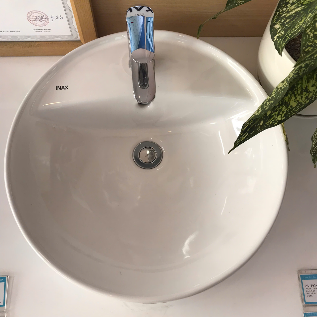 Chậu Rửa Lavabo Đặt Bàn INAX AL-294VFC 1 Lỗ