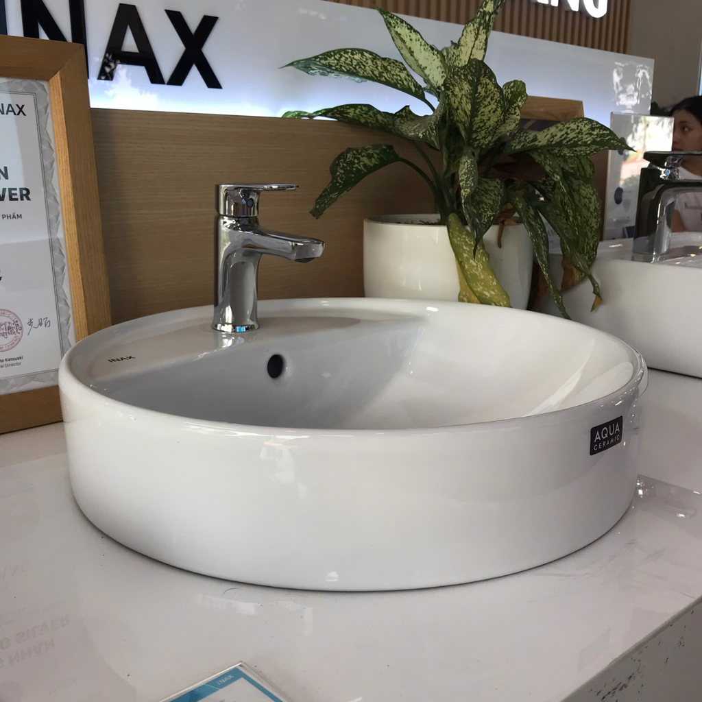 Chậu Rửa Lavabo Đặt Bàn INAX AL-294VFC 1 Lỗ