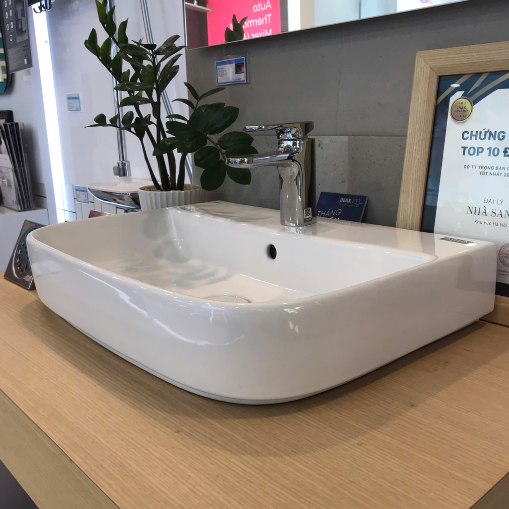 Chậu Rửa Lavabo Đặt Bàn INAX AL-632VFC 1 Lỗ