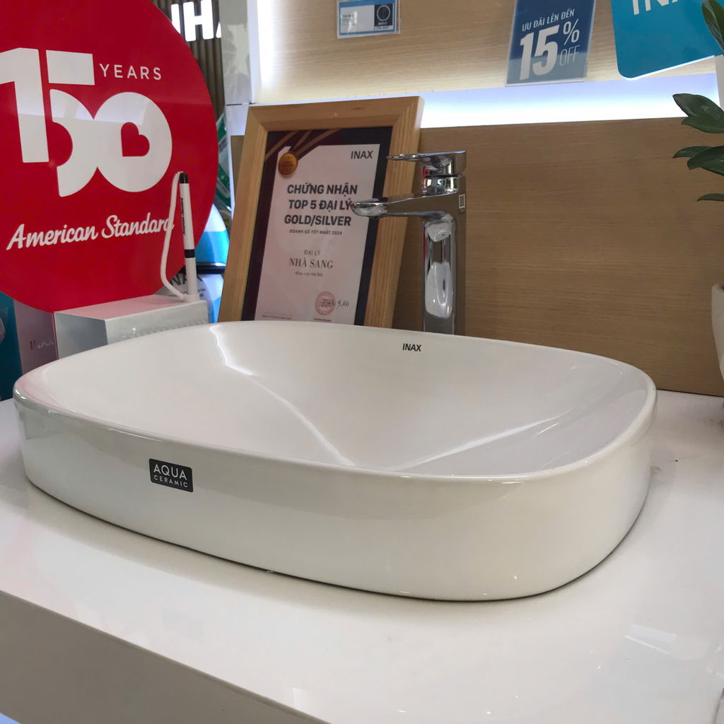 Chậu Rửa Lavabo Đặt Bàn INAX AL-642V