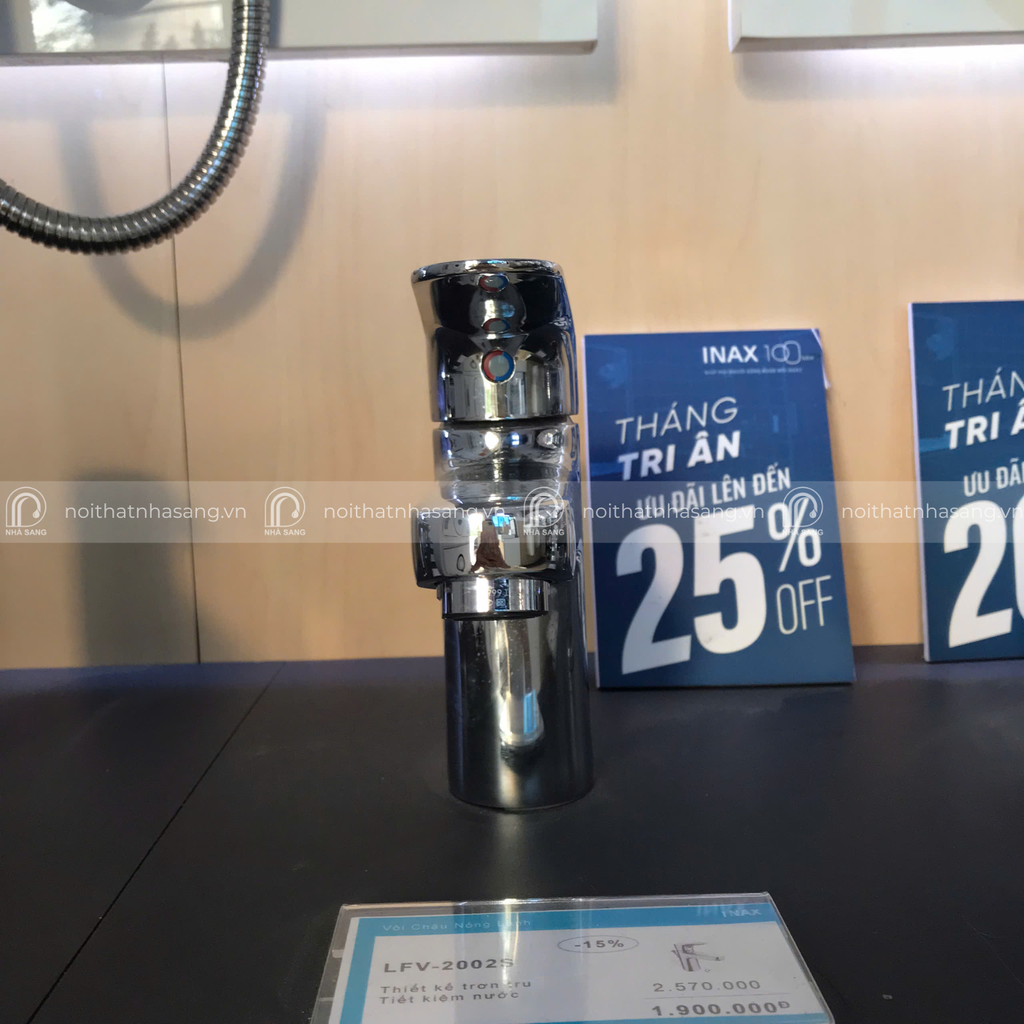 Vòi Chậu Lavabo Inax LFV-2002S Nóng Lạnh