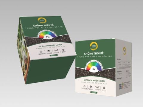  Túi Lọc Sa Thạch Nhiệt Luyện URBAN BREATH Áo Nha Đam - Chống Thối Rễ, Trung Hòa Axit Cho Hoa Lan set 15 túi lọc 