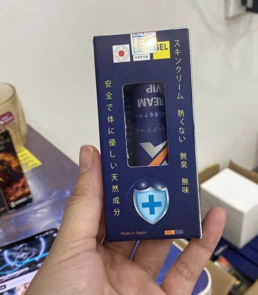  Kem Vip Nhật X-Cream hỗ trợ tăng cường sinh lý phái mạnh 