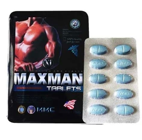  Viên uống cường dương Maxman của Mỹ tăng cường sinh lý cho Nam giới 