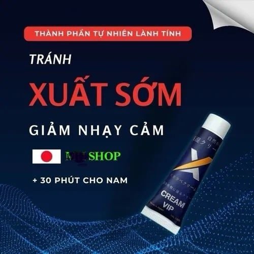  Kem X Cream Vip nhật - Thể Hiện Bản Lĩnh phái mạnh 
