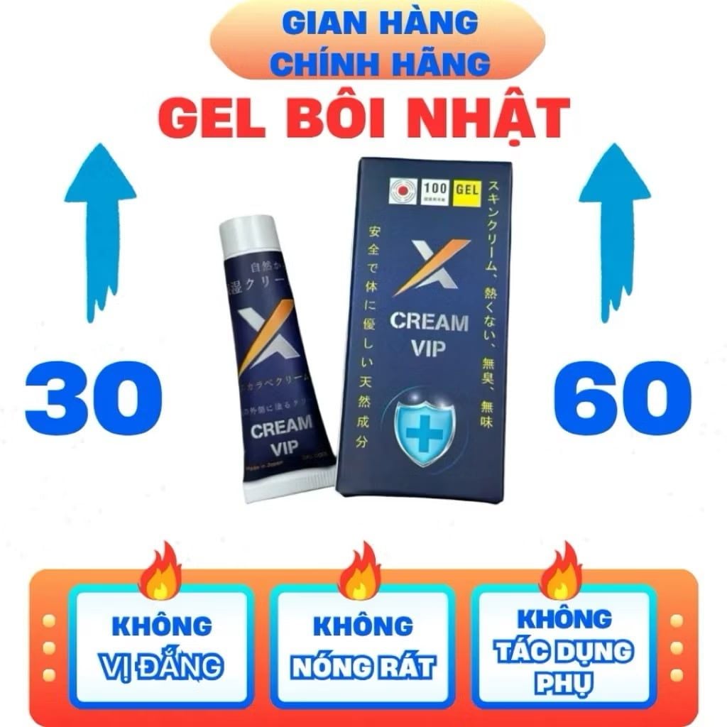  Kem X Cream Vip nhật - Thể Hiện Bản Lĩnh phái mạnh 