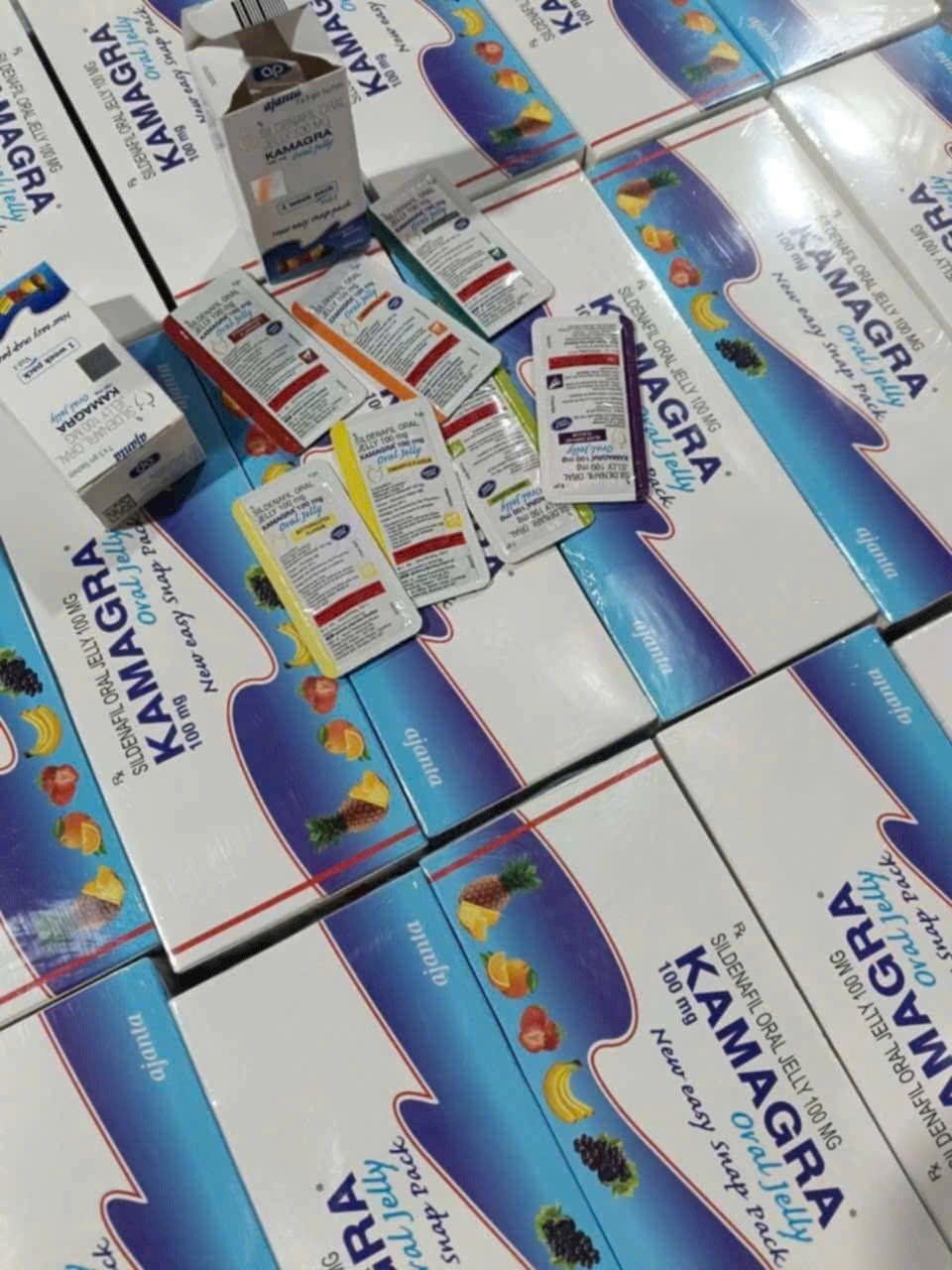  Kamagra Oral Jelly 100mg chính hãng – Dạng thạch uống tăng cường sinh lý nam giới 