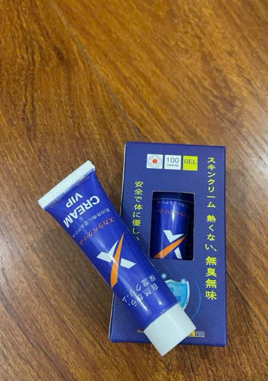  Kem Vip Nhật X-Cream hỗ trợ tăng cường sinh lý phái mạnh 