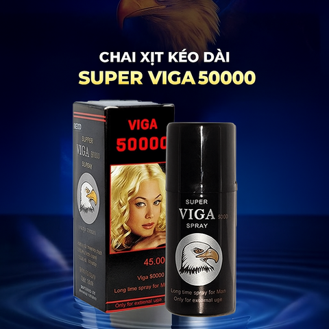  Xịt Super Viga 50000 của Đức tăng cường sinh lý nam chính hãng 