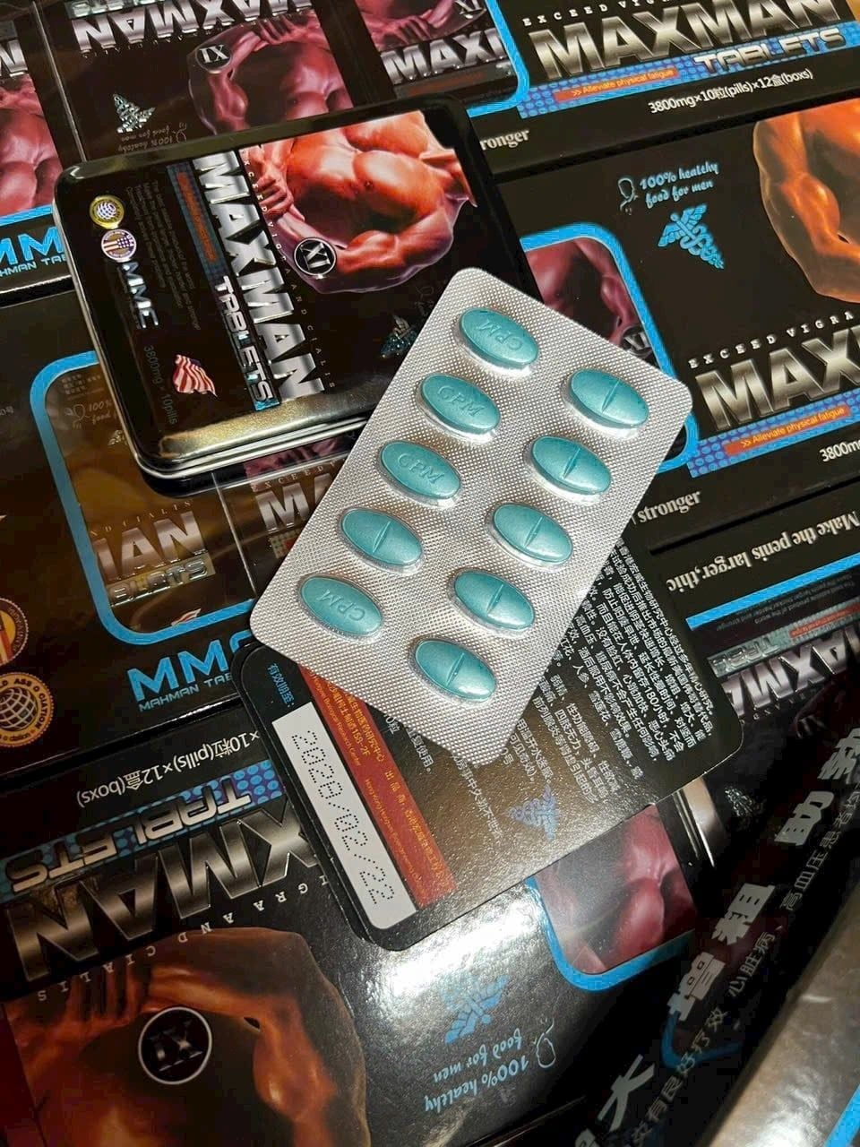  Viên uống cường dương Maxman của Mỹ tăng cường sinh lý cho Nam giới 