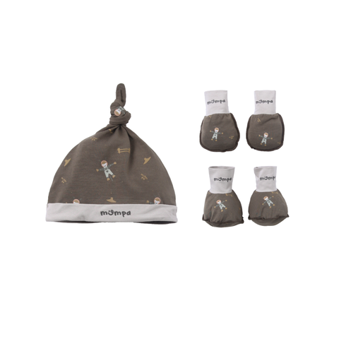 Set mũ, bao tay chân Bamboo - MP0383