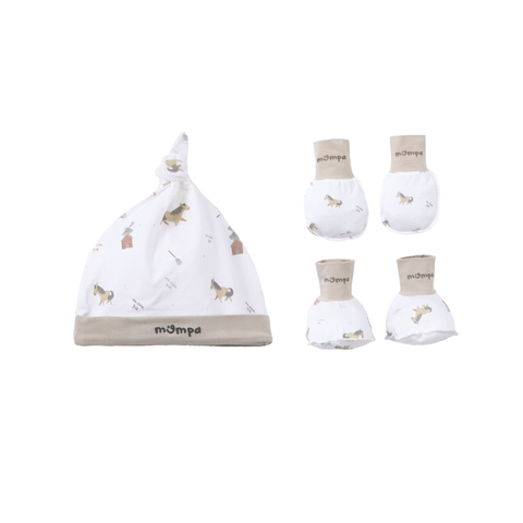 Set mũ, bao tay chân Bamboo - MP0384