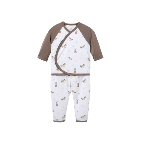Bộ cài chéo dài Bamboo - MP0412 | size 0-9m