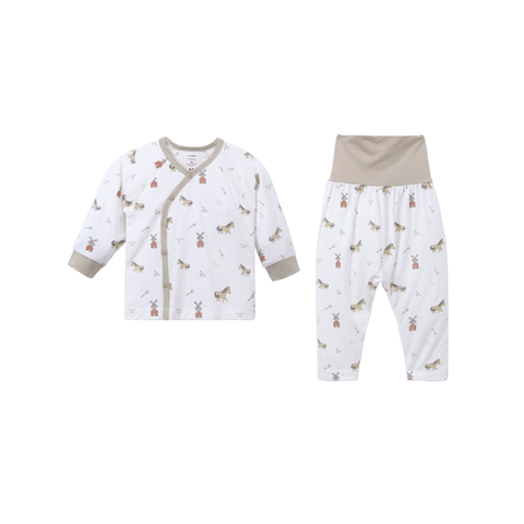 Bộ cài chéo dài Bamboo - MP0414 | size 0-3m