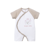 Bộ body cộc cài chéo Bamboo - MP0429 | size 0-9m