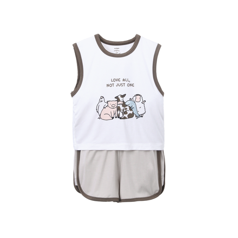 Bộ sát nách Bamboo - MP045 | size 6-48m