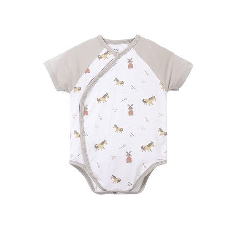 Bộ bodychip cài chéo Bamboo - MP0446 | size 0-9m