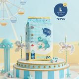 Bỉm Mompa - Tã quần, size L - 70 pcs