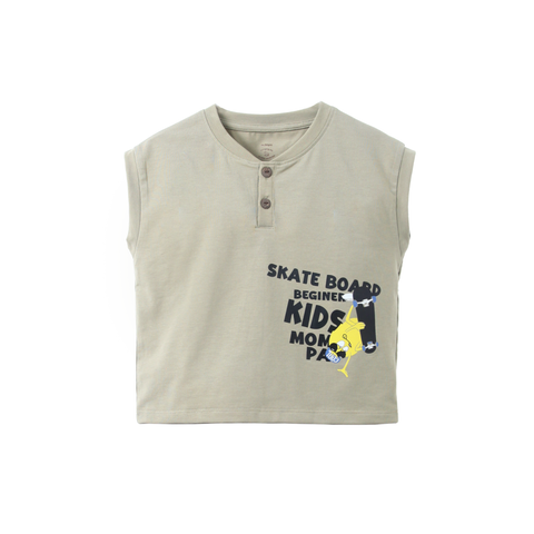 Áo sát nách cotton actif - MP0466X | size 1-5Y