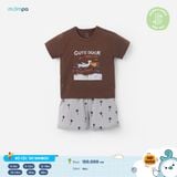 Bộ cộc tay Bamboo - MP 0052 | size 6-48m