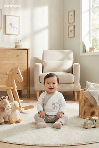 Bộ cài chéo dài Bamboo - MP0411 | size 0-9m
