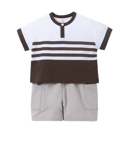 Bộ quần áo cộc tay - MP 0421KN | size 1-5Y