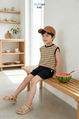 Bộ quần áo sát nách - MP0422KĐ | size 1-5Y
