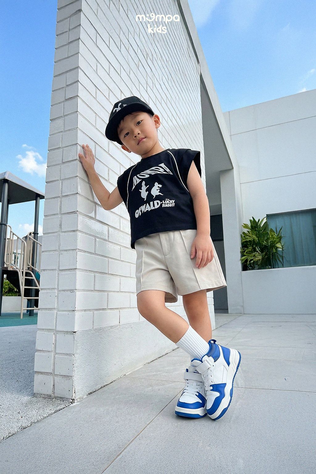 Bộ quần áo sát nách - MP0423Đ | size 1-5Y