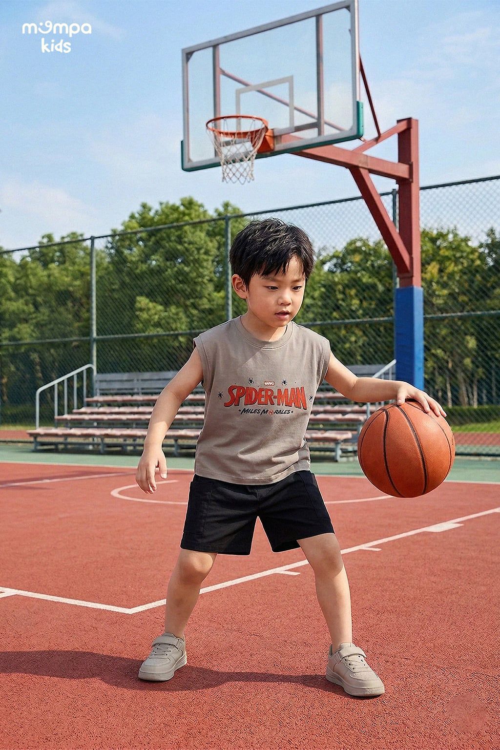 Bộ quần áo sát nách - MP0424G | size 1-5Y