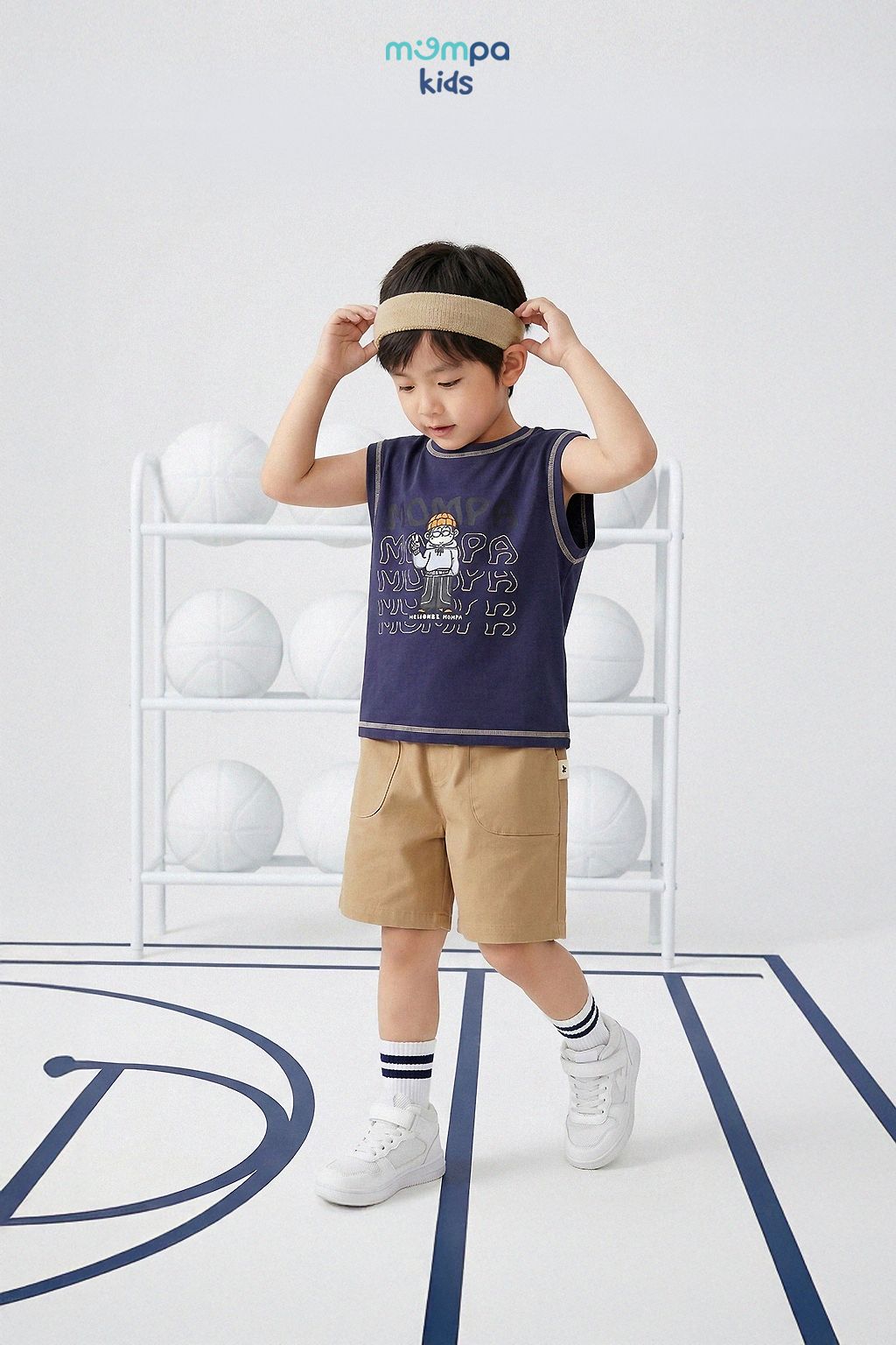 Bộ quần áo sát nách - MP0425XĐ | size 1-5Y