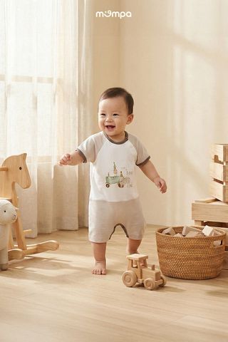 Bộ body cộc tay Bamboo - MP0431 | size 0-9m