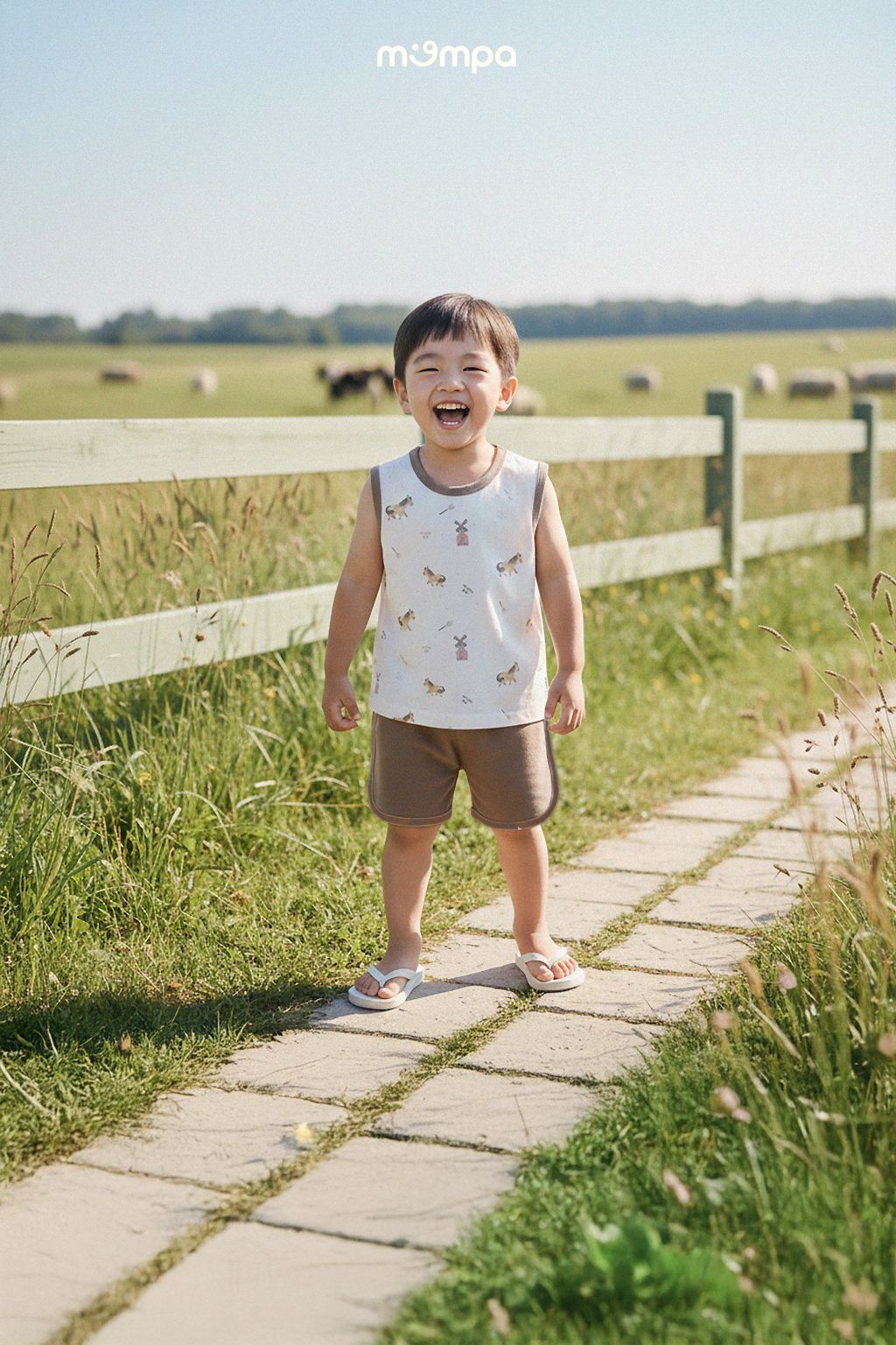 Bộ sát nách Bamboo - MP0433 | size 6-48m