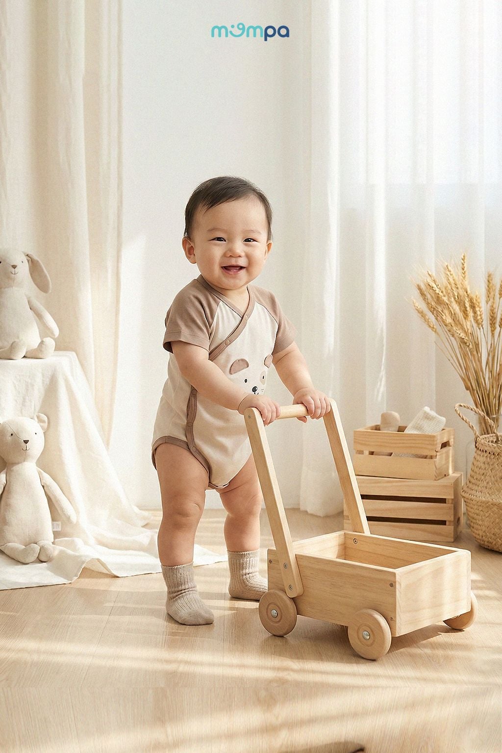 Bộ bodychip cài chéo Bamboo