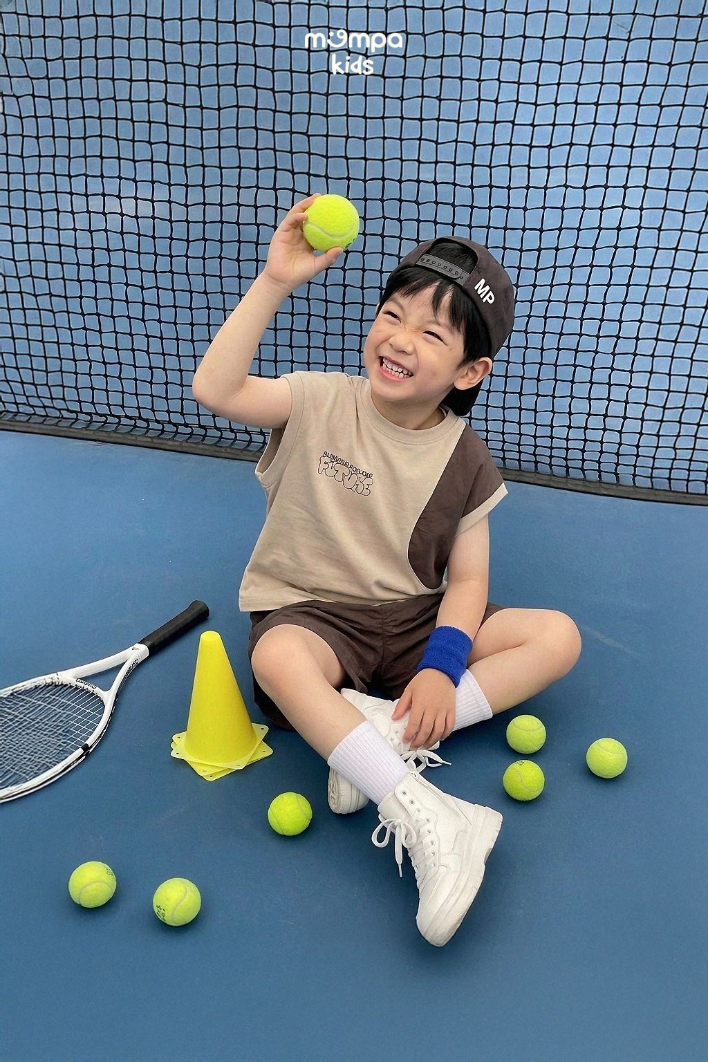 Bộ quần áo cộc tay - MP 0464BN | size 1-5Y