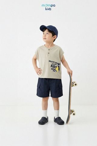 Áo sát nách cotton actif - MP0466X | size 1-5Y