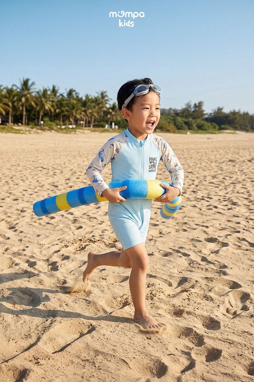 Body bơi dài tay - MP0473XD | size 2-6Y