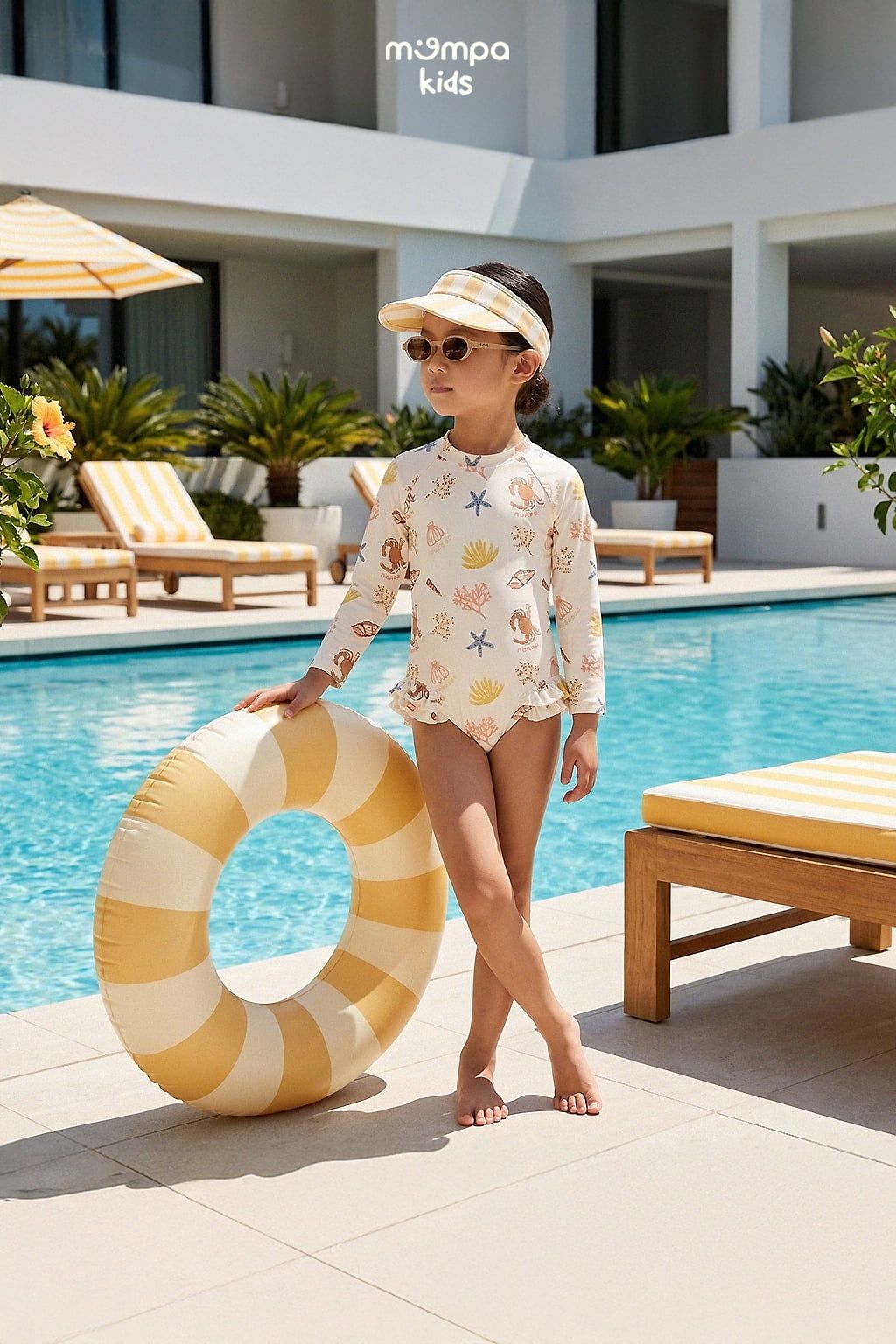 Body bơi dài tay - MP 0415 I size 2-6Y