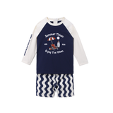 Bộ quần áo bơi dài tay - MP0472Ô | size 2-6Y