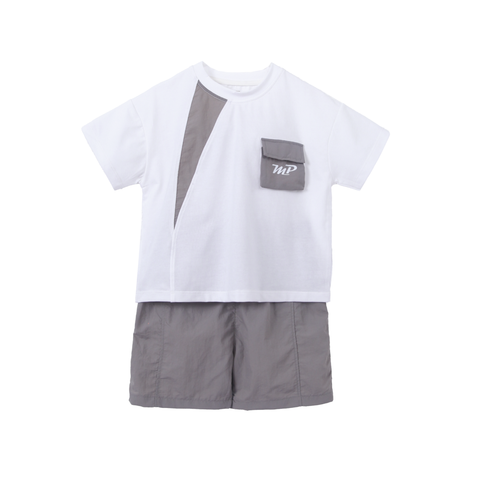Bộ quần áo cộc tay - MP 0465PG | size 1-5Y