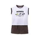 Bộ quần áo sát nách - MP0458T | size 1-5Y