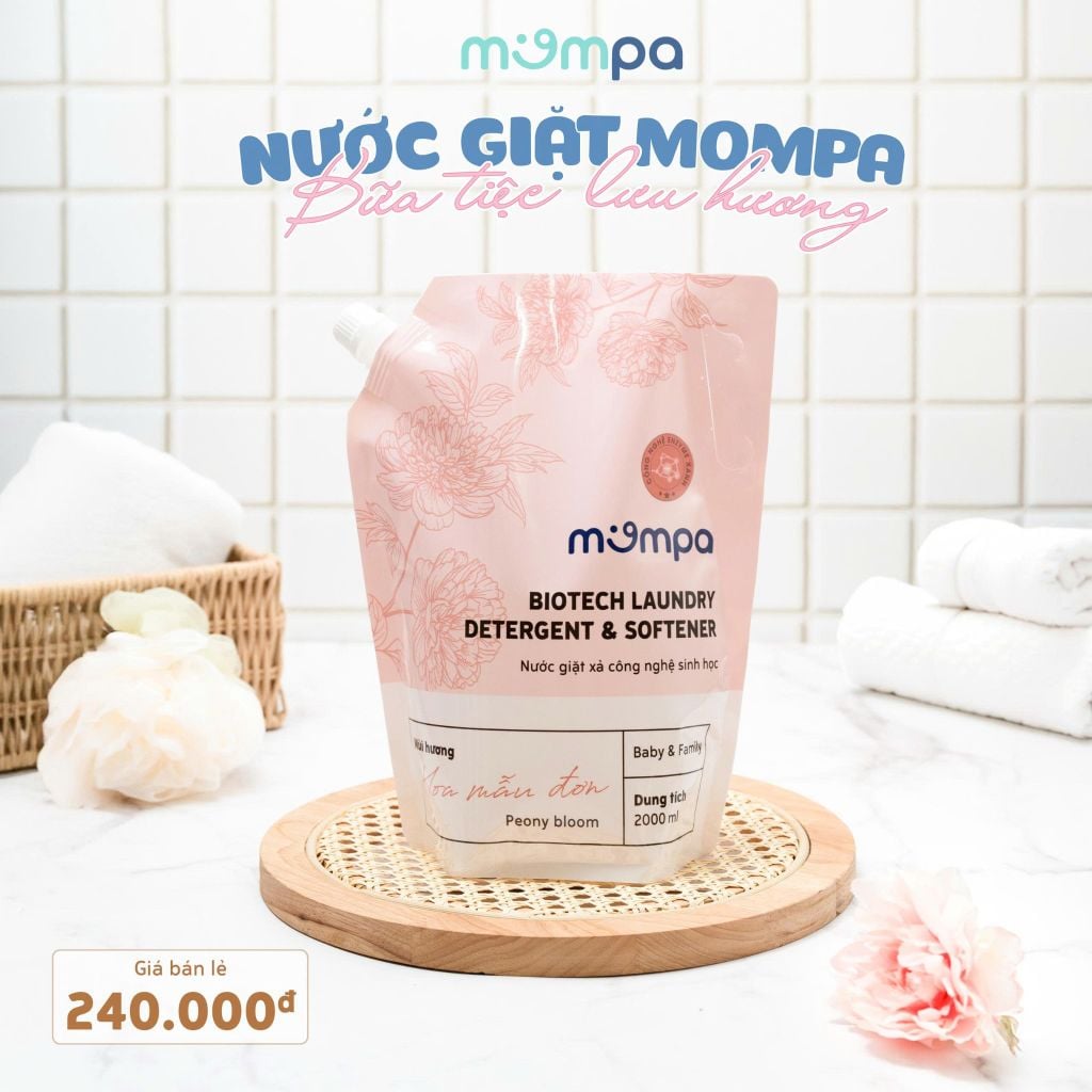 Nước giặt MOMPA phiên bản túi lít – ảnh 4