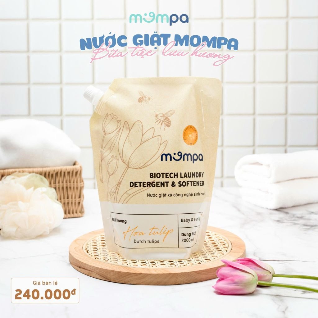 Nước giặt MOMPA phiên bản túi lít – ảnh 5