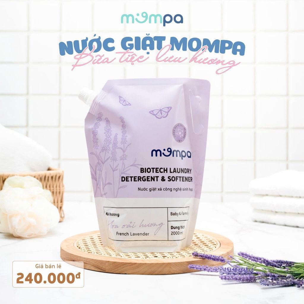 Nước giặt MOMPA phiên bản túi lít – ảnh 6