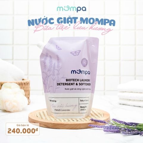 Nước giặt MOMPA phiên bản túi lít