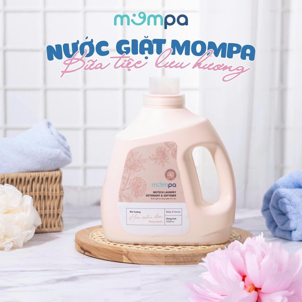 Nước giặt MOMPA phiên bản can 3 lít – ảnh 7