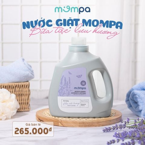 Nước giặt MOMPA phiên bản can 3 lít