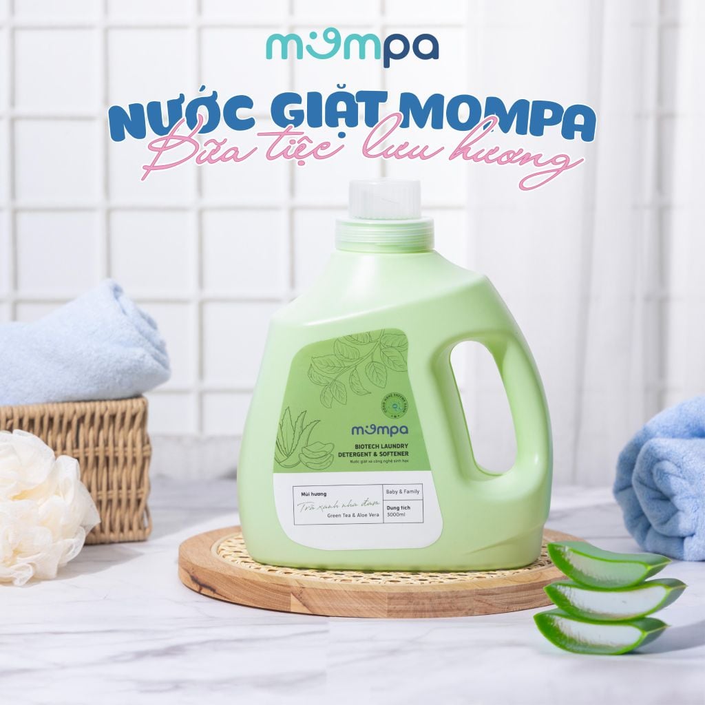 Nước giặt MOMPA phiên bản can 3 lít – ảnh 8