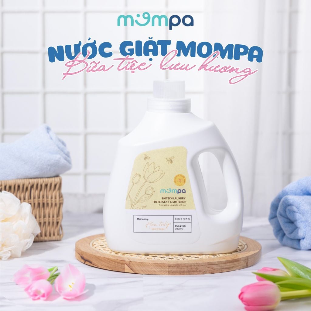 Nước giặt MOMPA phiên bản can 3 lít – ảnh 11