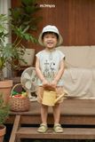 Bộ Cộc Tay Bamboo Cao Cấp – Mặc Mát, Êm Da, Chuẩn Hè Cho Bé