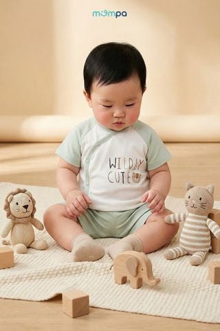 Bộ Cộc Cài Chéo Bamboo -  MP 0372 I size 0-9m